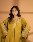 1 Piece Embroidered Silk Kaftan
