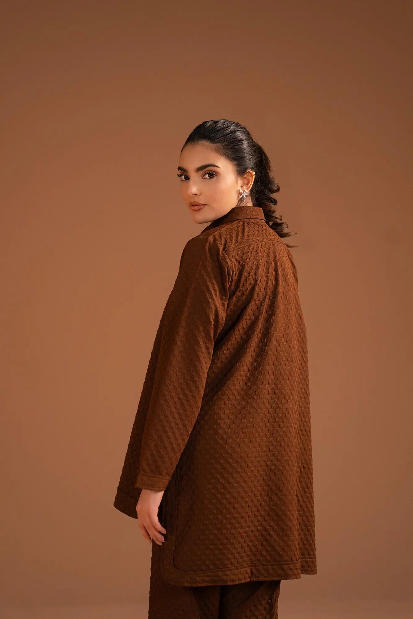 2 Piece Solid Co-Ord Set Pret Fall - 25