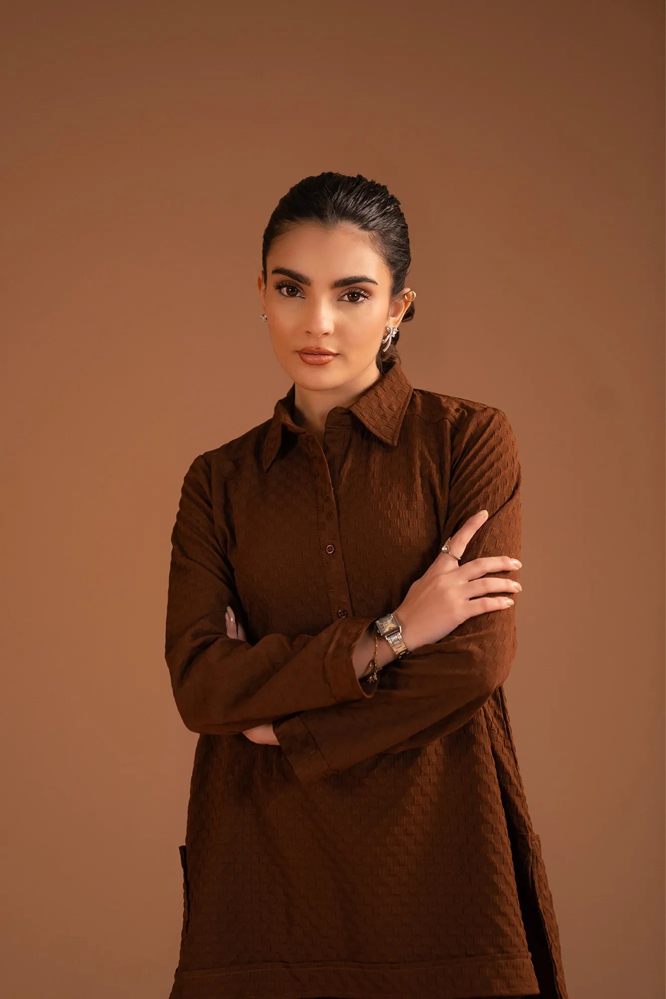 2 Piece Solid Co-Ord Set Pret Fall - 25