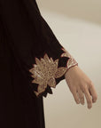 1 Piece Embroidered Velvet Kaftan