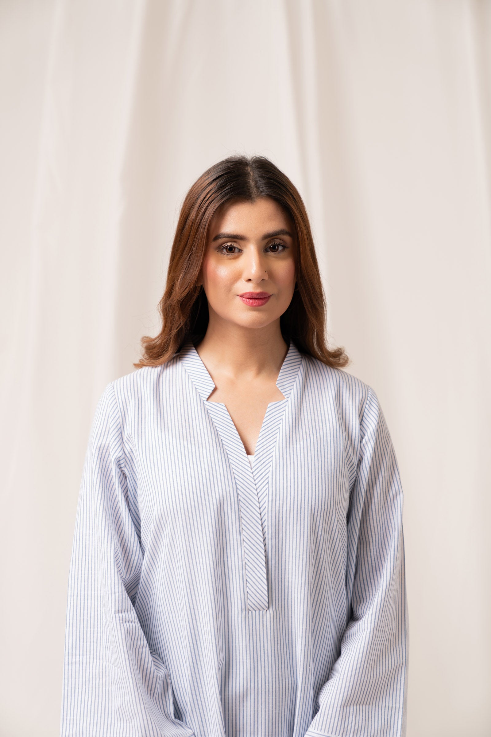 1 Piece Printed Cotton Shirt SUMMER-24
