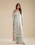 3 Piece Embroidered Lawn Suit Pret SS - 25