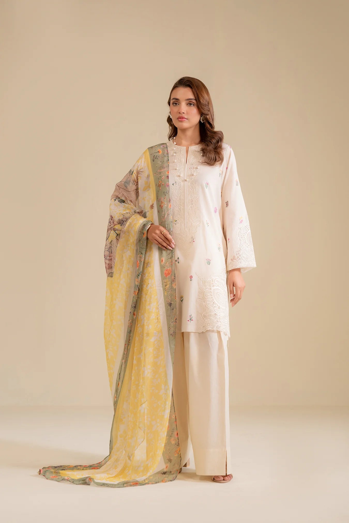2 Piece Printed Lawn Suit Pret SS - 25