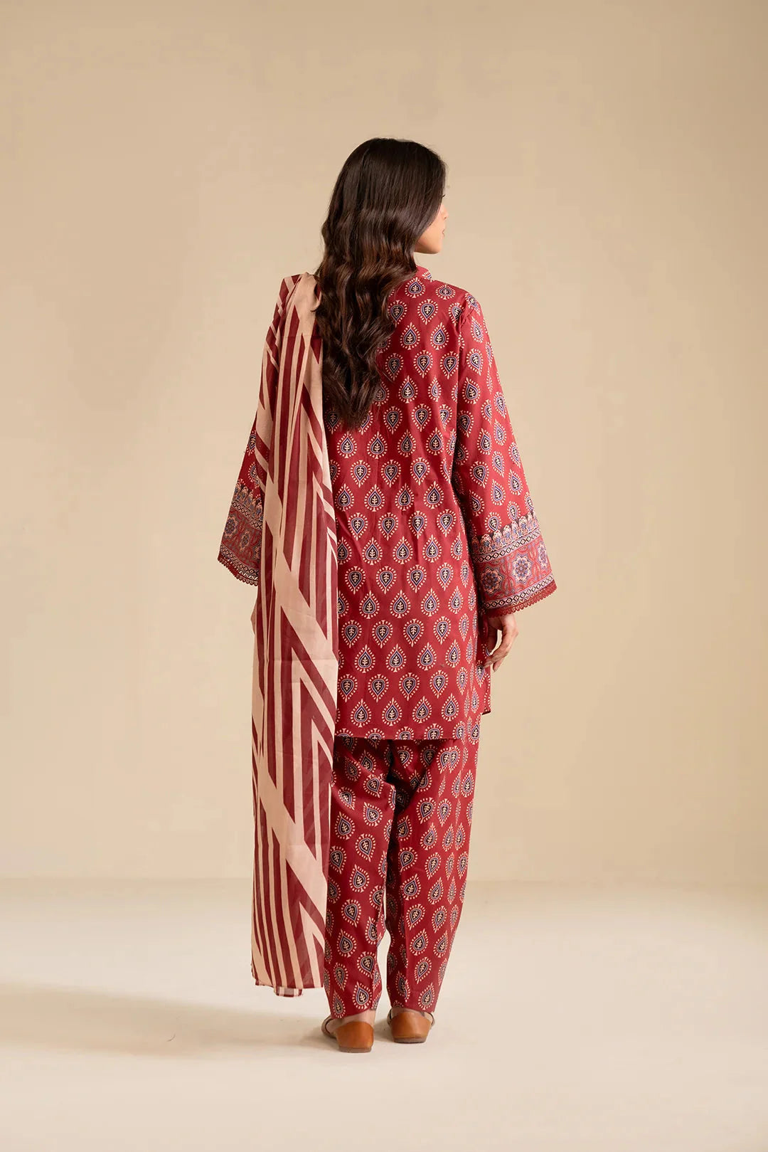 2 Piece Printed Lawn Suit Pret SS - 25