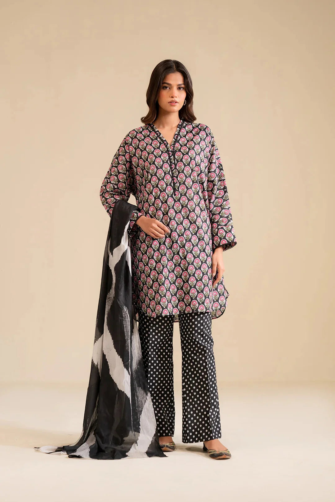 1 Piece Printed Lawn Shirt Pret SS - 25