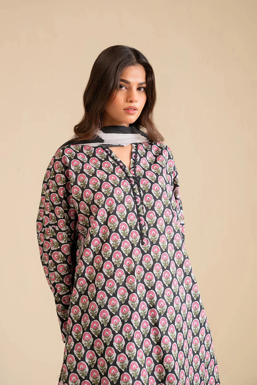 1 Piece Printed Lawn Shirt Pret SS - 25