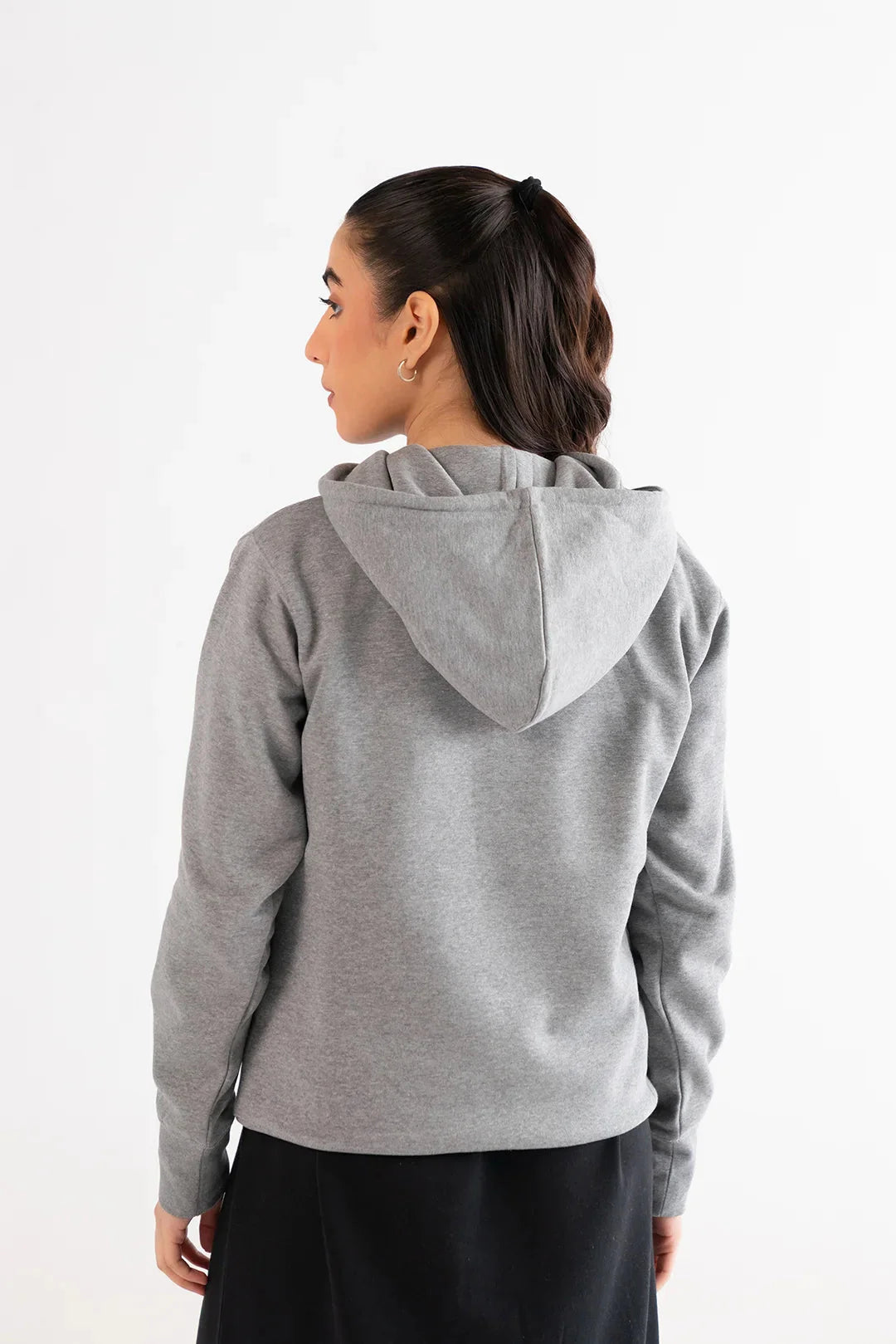 Basic Gray Hoodie Loungewear - 24