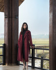 Maroon Long Coat
