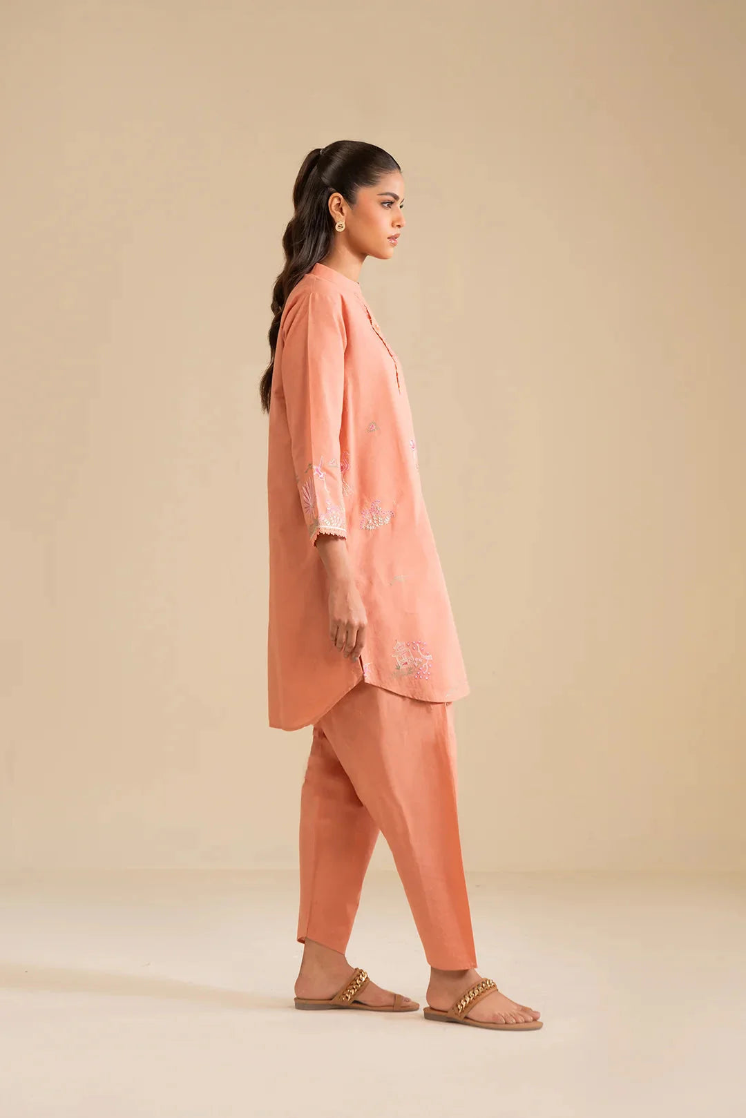 2 Piece Embroidered Lawn Suit Pret SS - 25