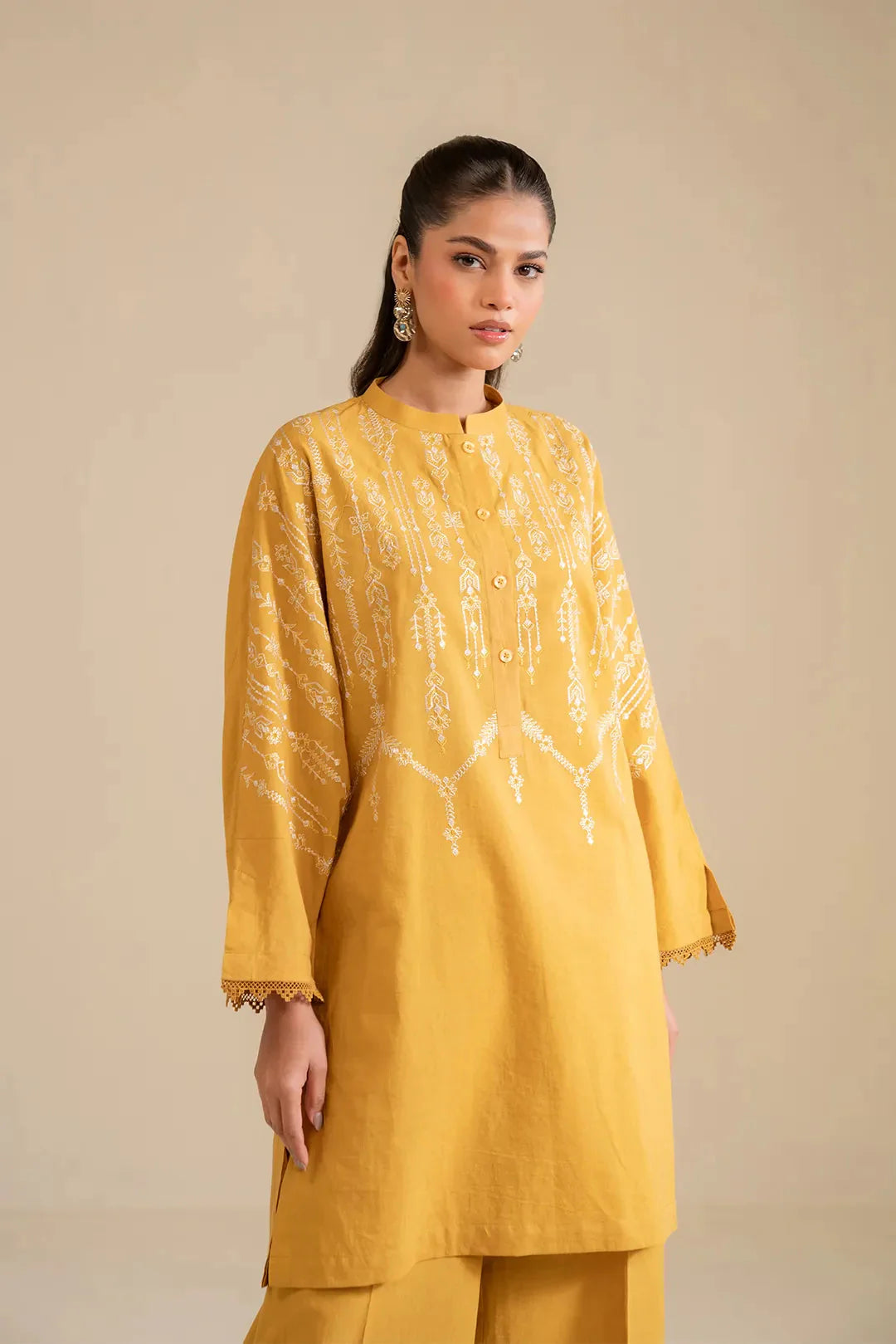 2 Piece Embroidered Lawn Suit Pret SS - 25