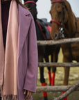 Lilac Long Coat