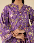 3 Piece Printed Lawn Suit Beena