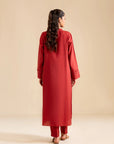2 Piece Solid Viscose Suit Pret SS - 25