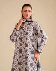 3 Piece Printed Suit Pret SS - 25