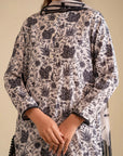 3 Piece Printed Suit Pret SS - 25