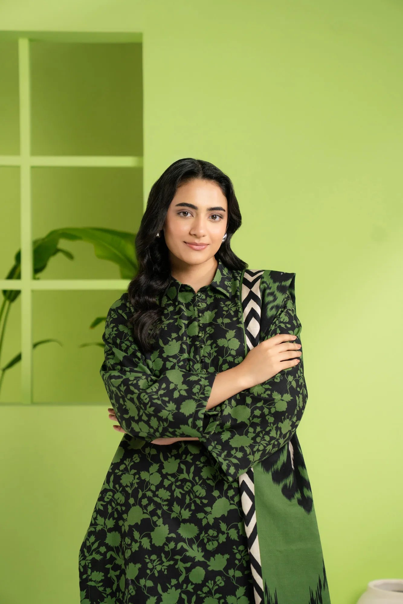 2 Piece Printed Khaddar Suit Unstitched Fall - 25