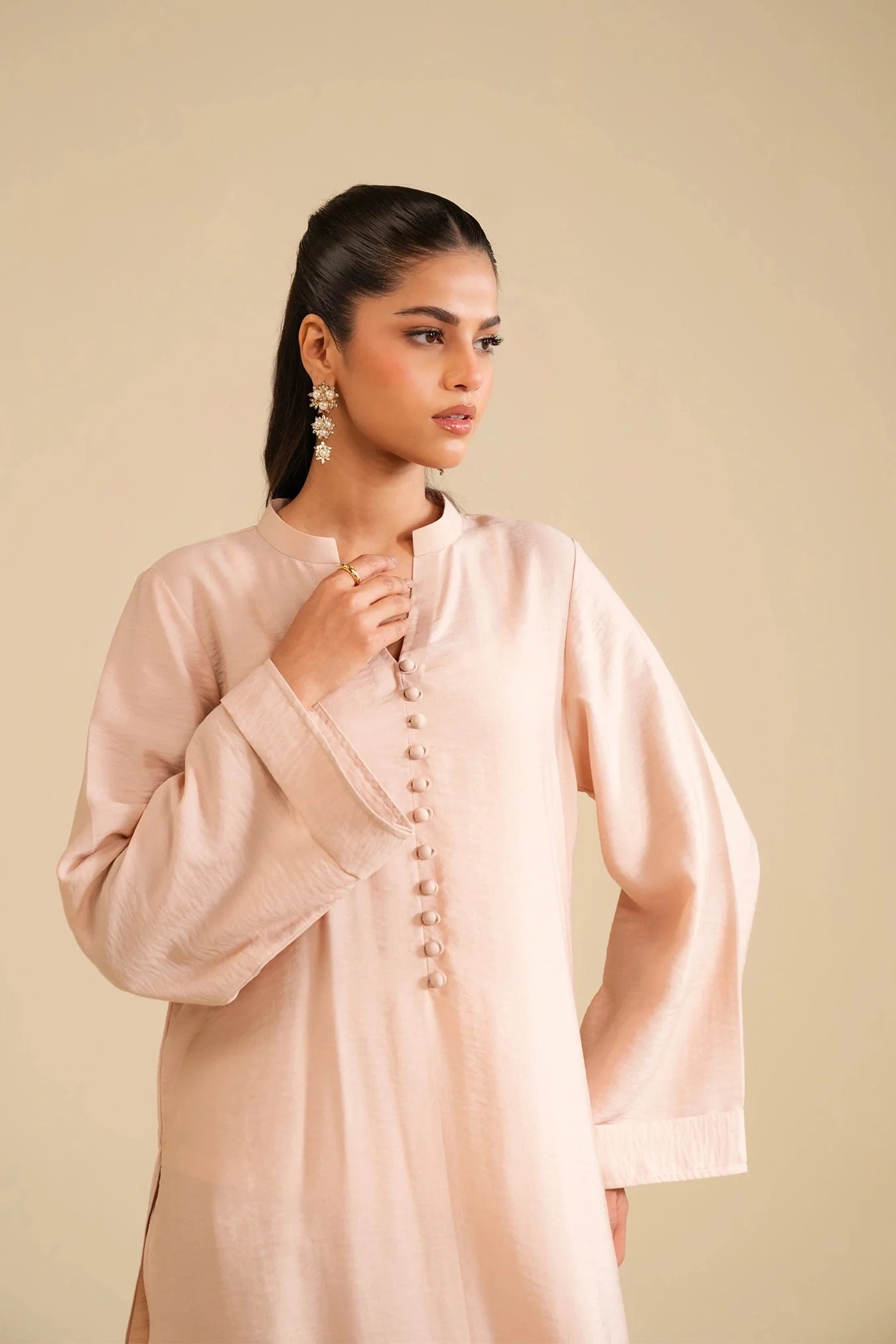 2 Piece Solid Suit Pret SS - 25
