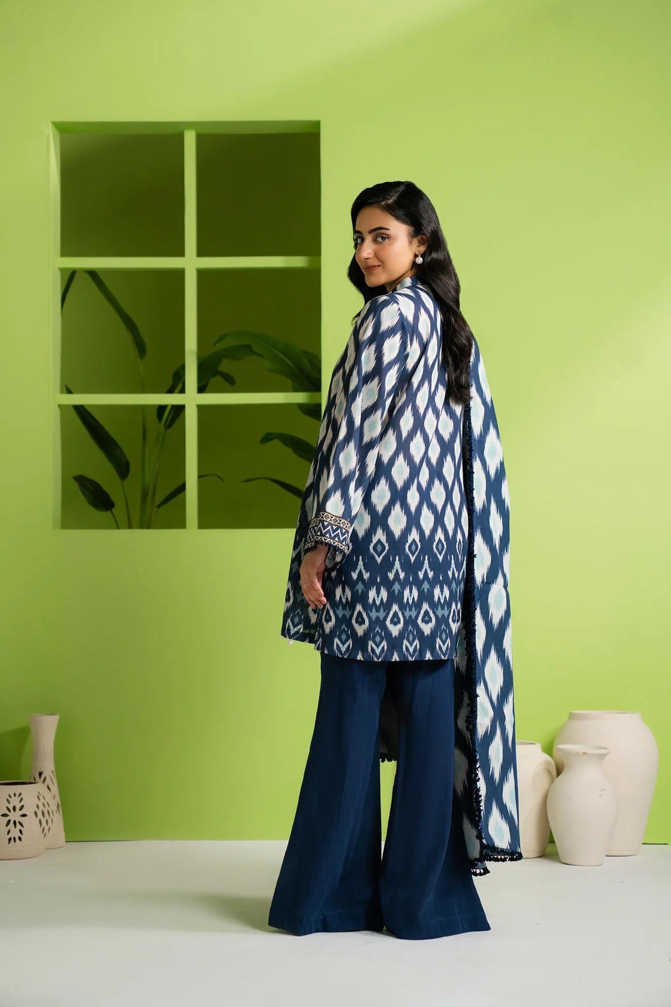 2 Piece Printed Khaddar Suit Unstitched Fall - 25