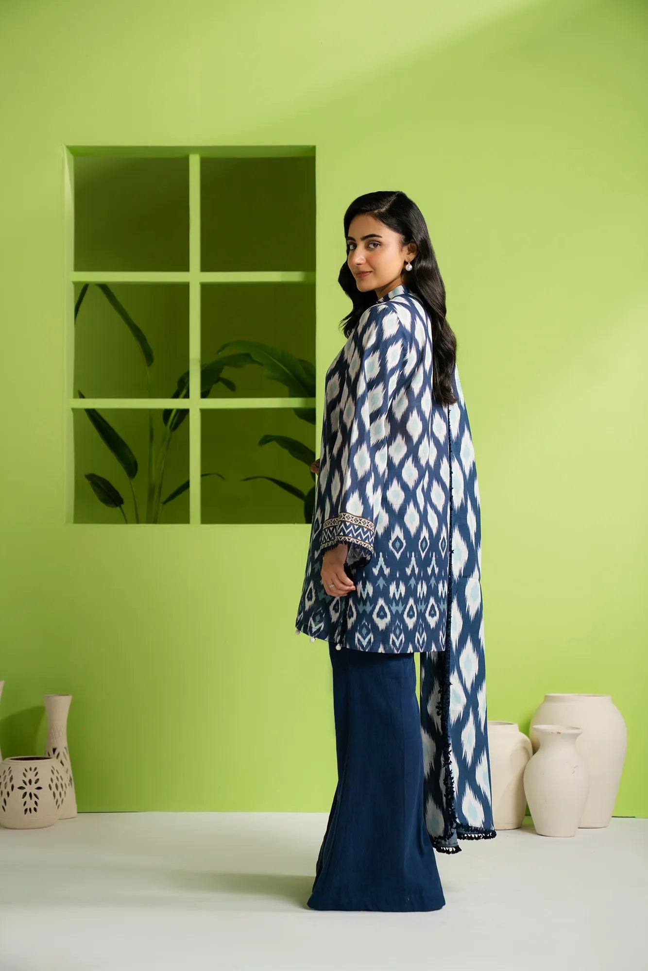 2 Piece Printed Khaddar Suit Unstitched Fall - 25