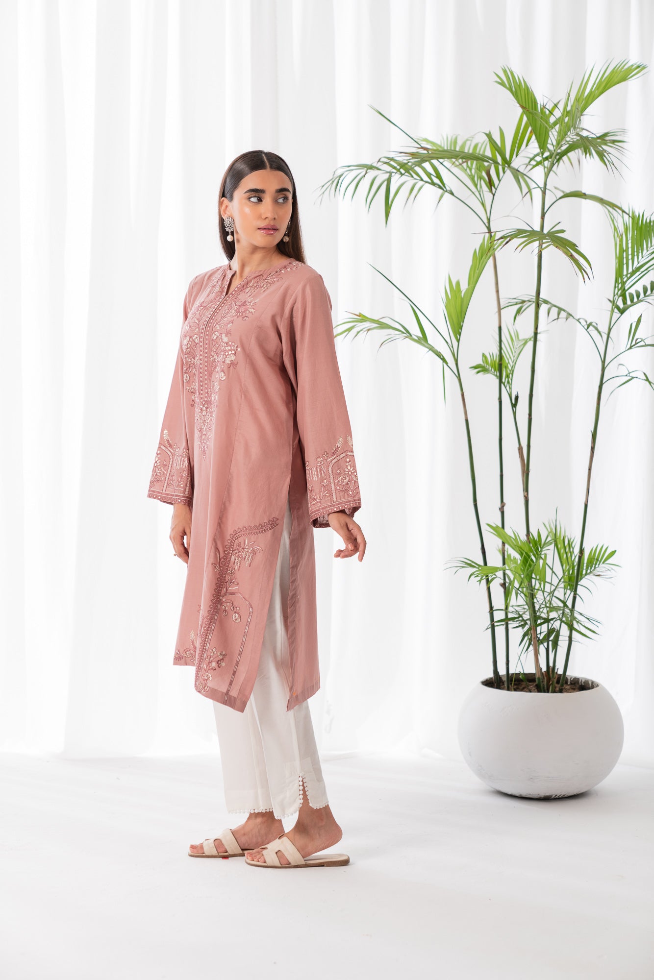 1 Piece Solid Embroidered SUMMER-24
