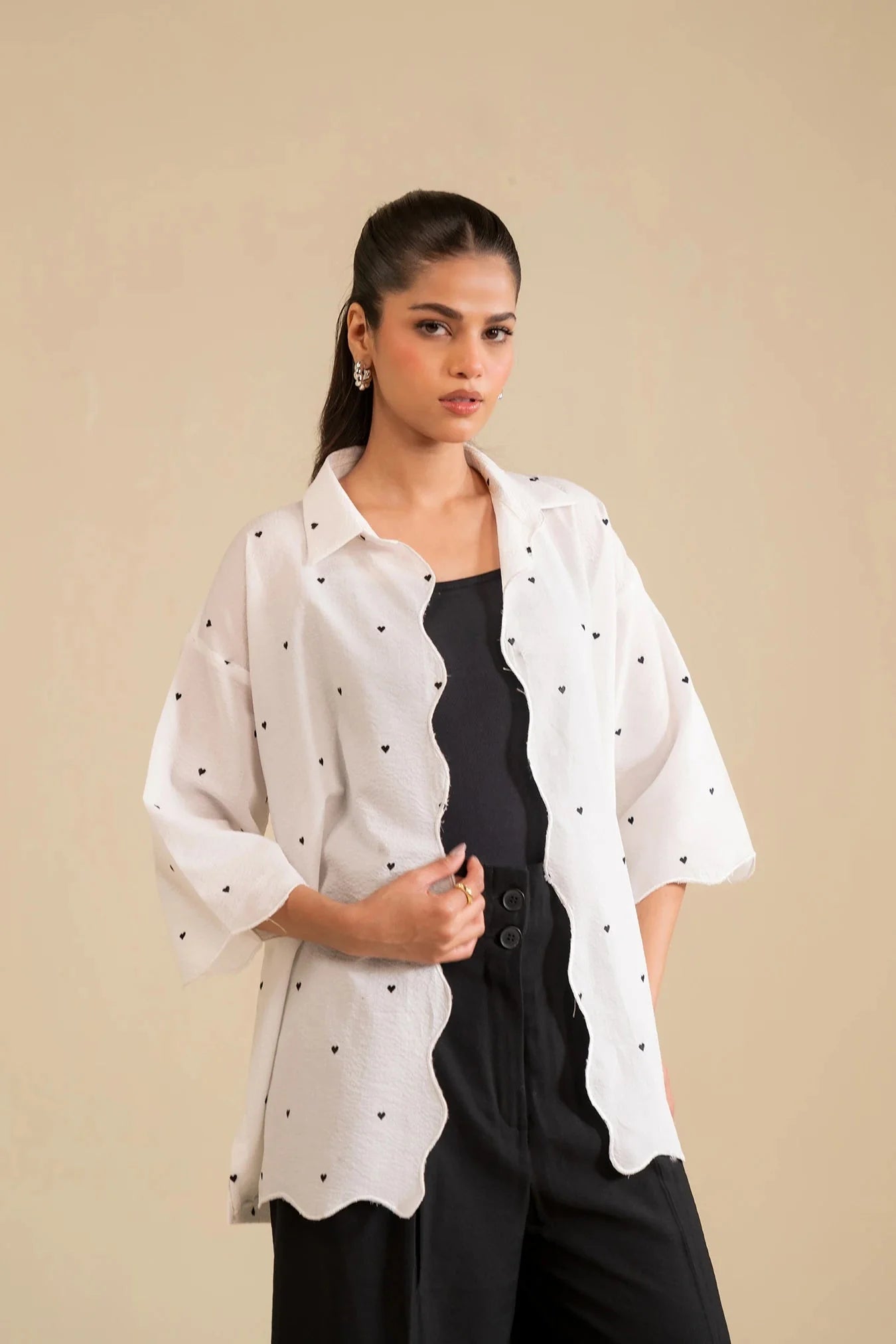 1 Piece Embroidered Shirt Pret SS - 25