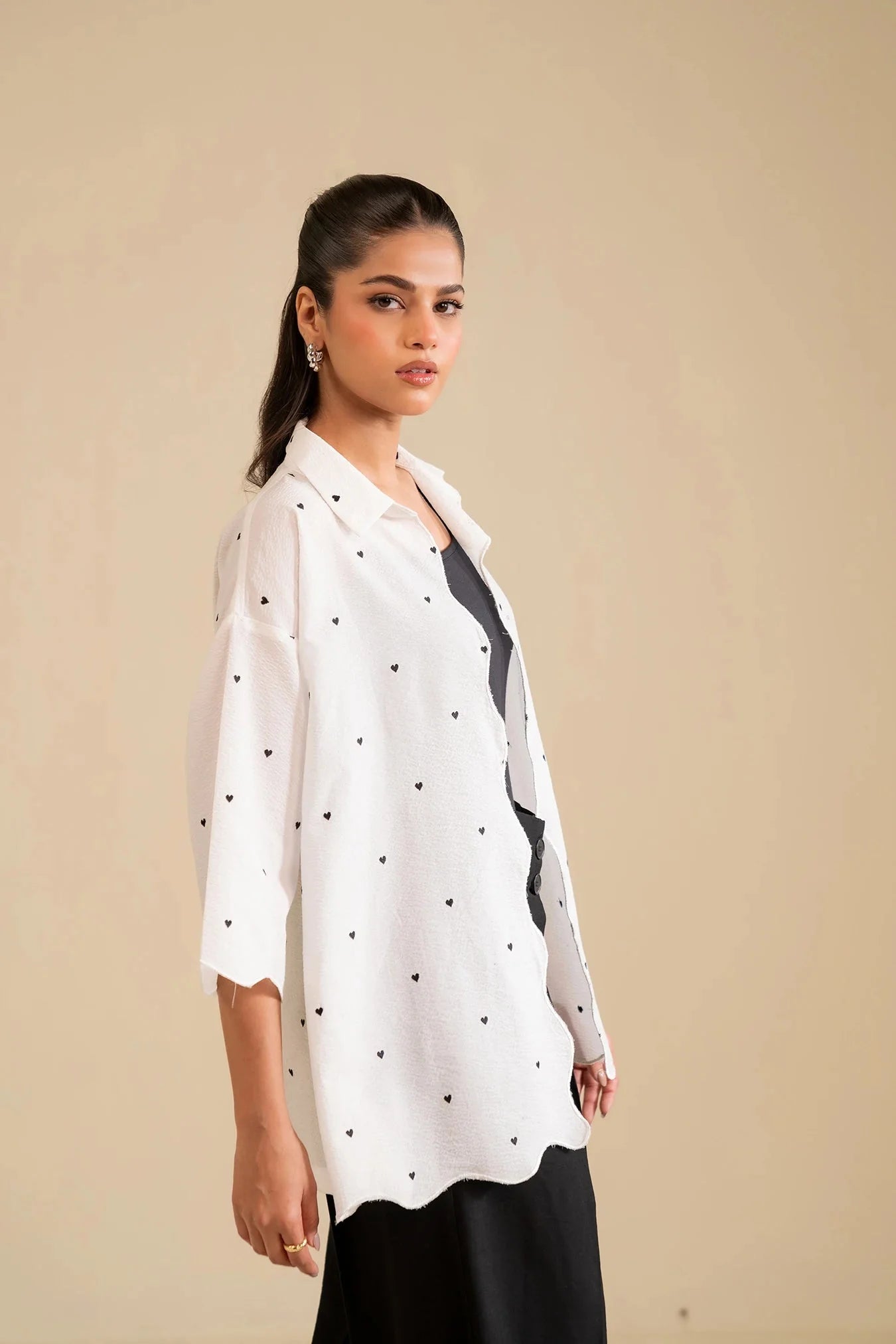 1 Piece Embroidered Shirt Pret SS - 25