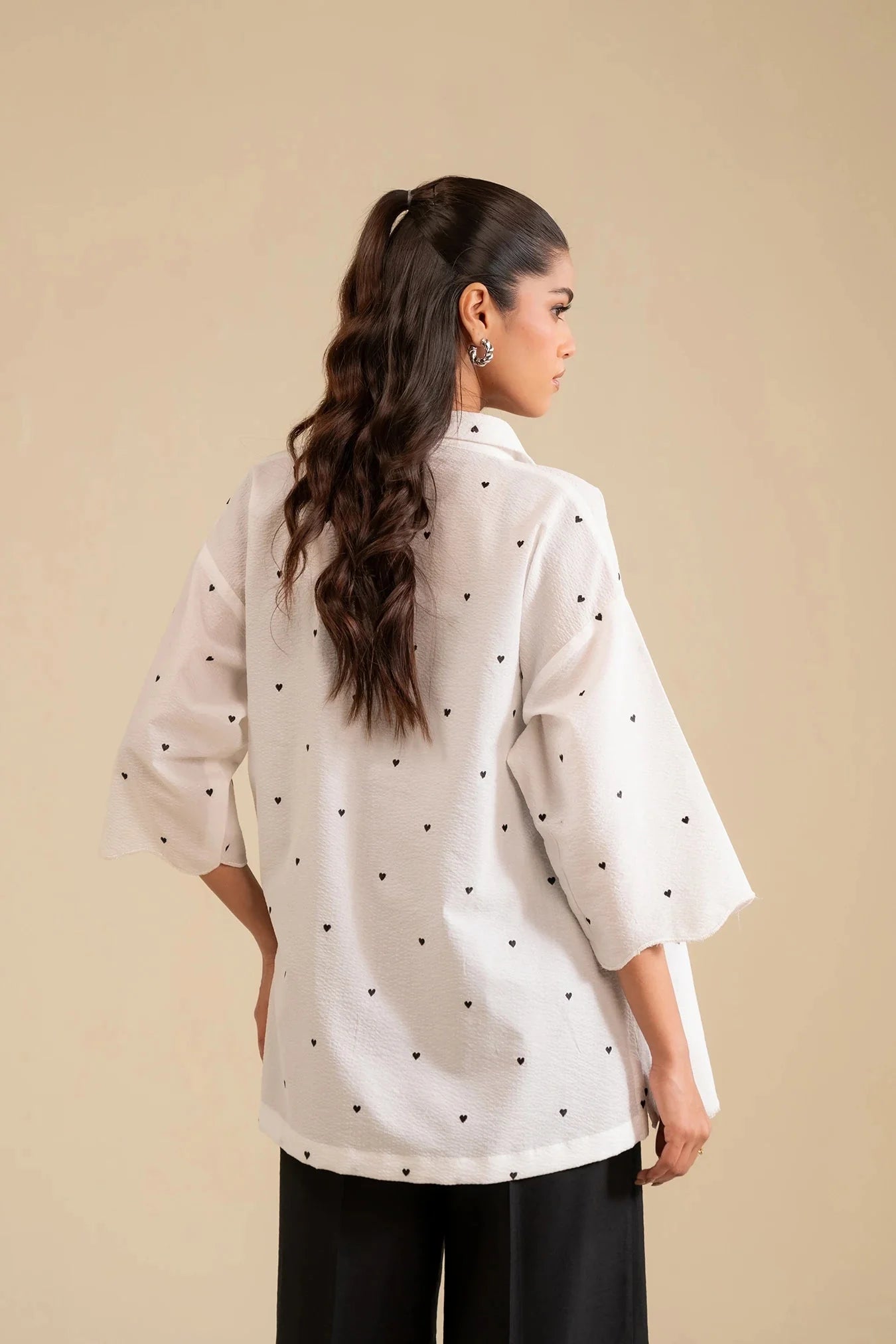 1 Piece Embroidered Shirt Pret SS - 25