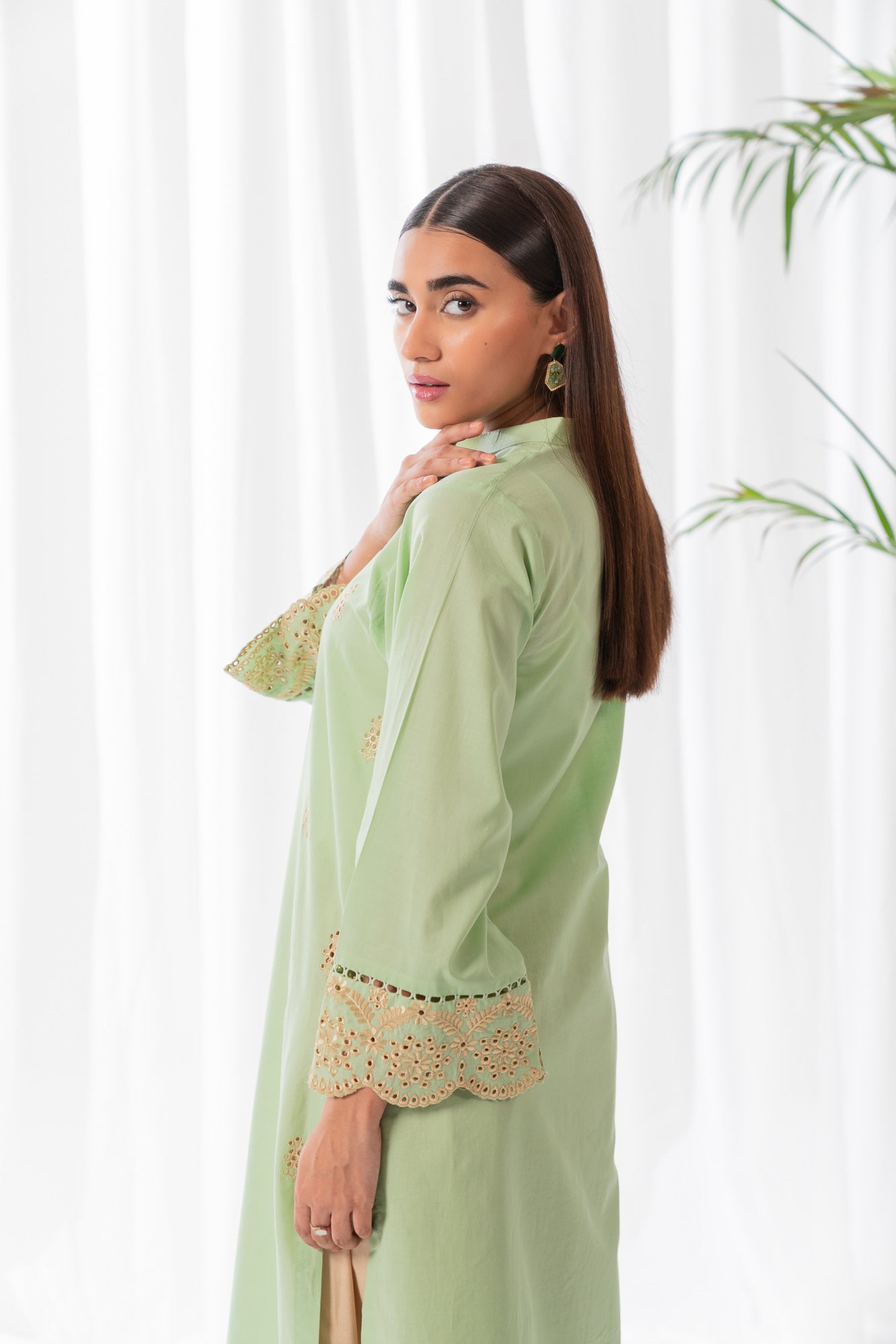 1 Piece Embroidered Lawn Shirt SUMMER-24