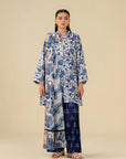 3 Piece Printed Suit Pret SS - 25