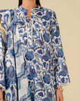3 Piece Printed Suit Pret SS - 25