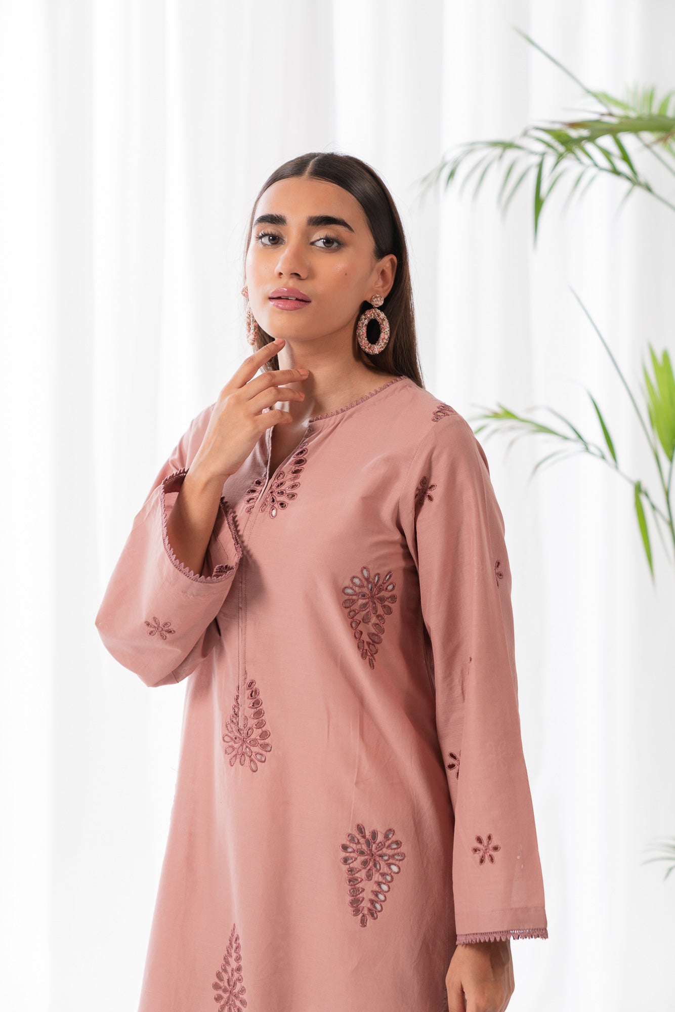 1 Piece Solid Embroidered SUMMER-24