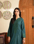 2 Piece Embroidered Cambric Suit Pret SS - 26
