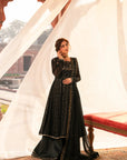 3 Piece Embroidered Chiffon Suit Pret SS - 25