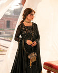 3 Piece Embroidered Chiffon Suit Pret SS - 25