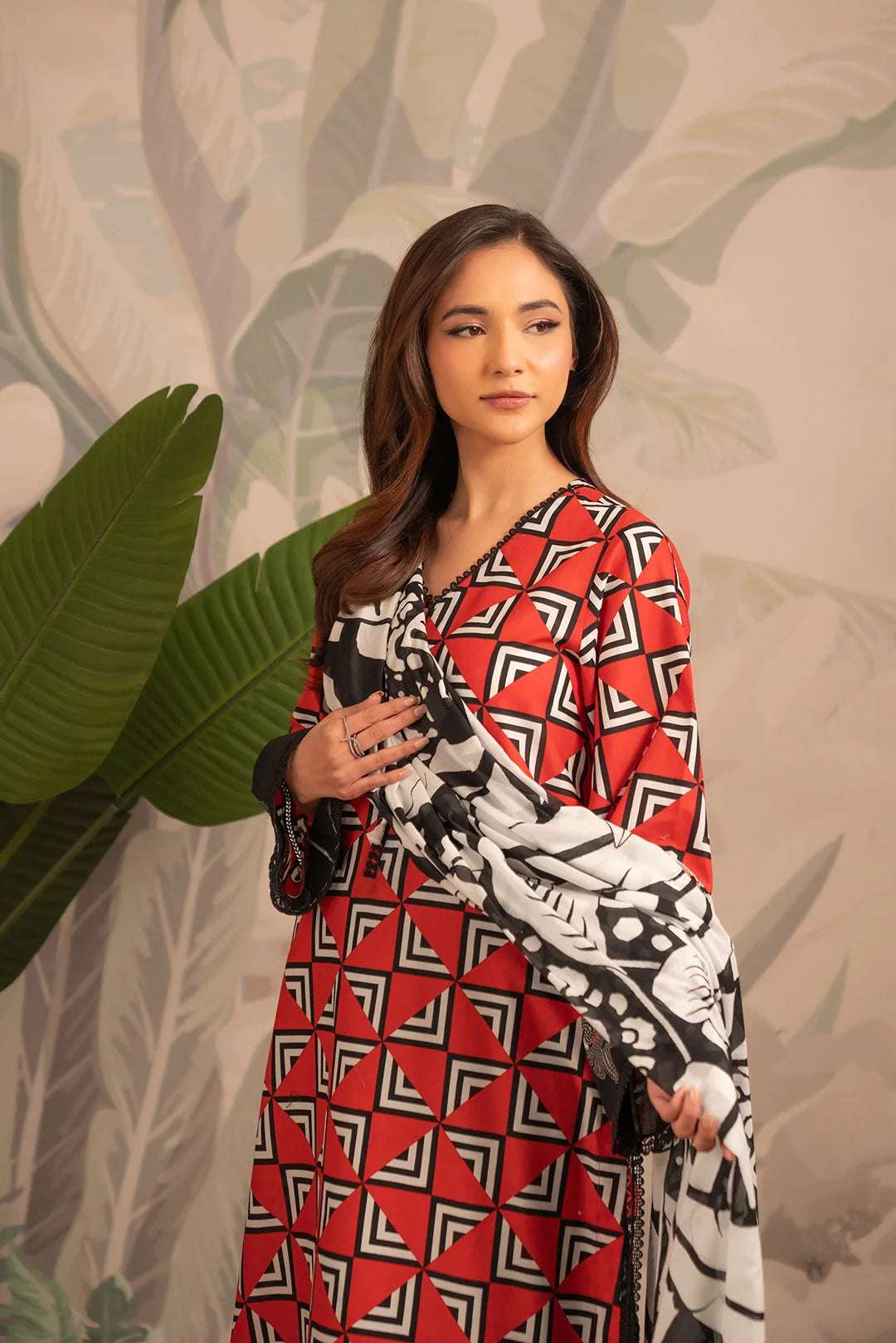 3 Piece Printed Lawn Suit