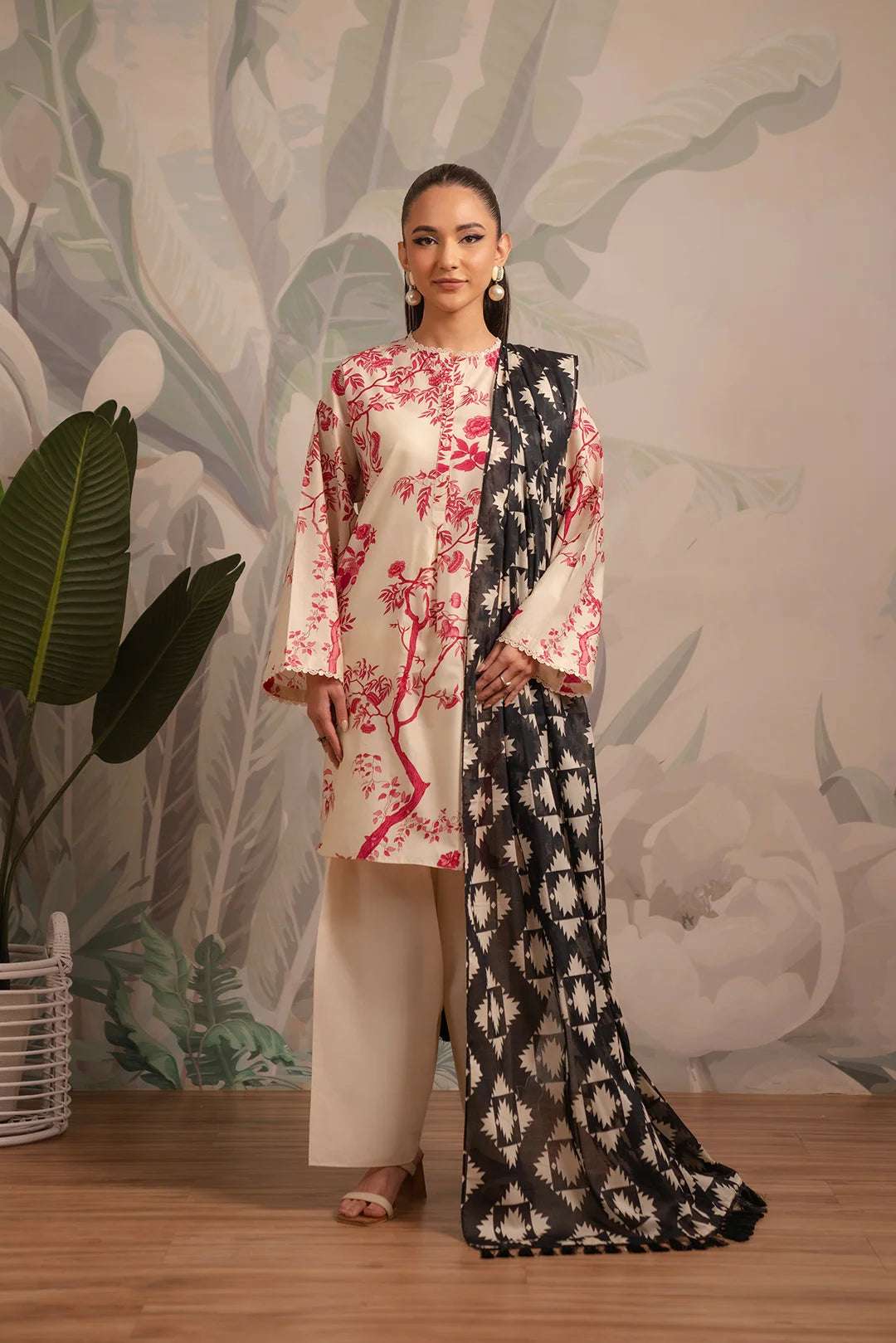 3 Piece Printed Lawn Suit