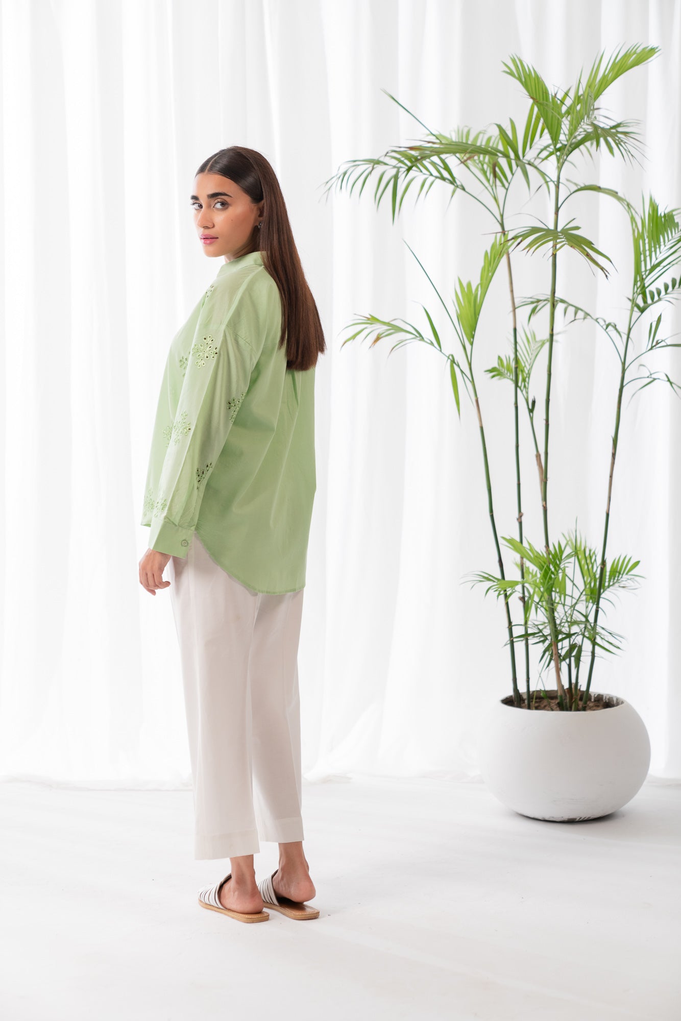 1 Piece Solid Embroidered SUMMER-24
