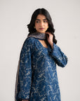 3 Piece Printed Lawn Suit Beena Unstitched - 26