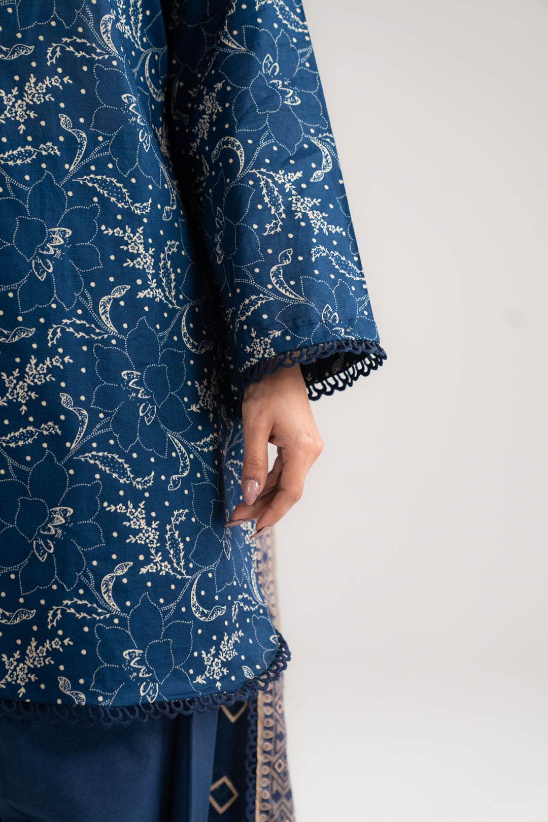 3 Piece Printed Lawn Suit Beena Unstitched - 26