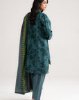 3 Piece Printed Lawn Suit Beena Unstitched - 26