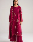 3 Piece Embroidered Lawn Suit Beena-Feb-26