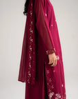 3 Piece Embroidered Lawn Suit Beena-Feb-26
