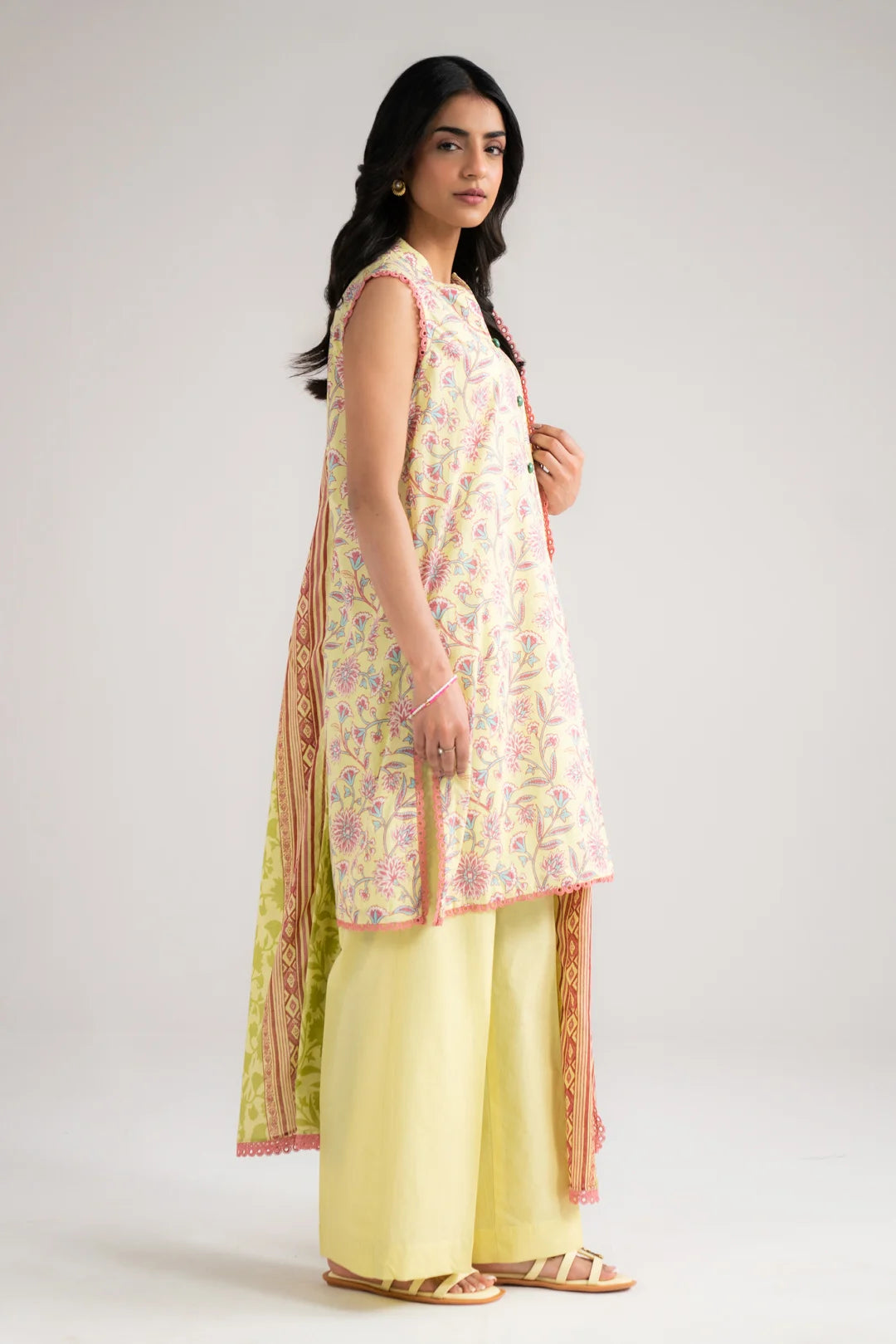 3 Piece Printed Lawn Suit Beena-Feb-26