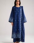 3 Piece Embroidered Lawn Suit Beena Unstitched - 26