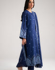 3 Piece Embroidered Lawn Suit Beena Unstitched - 26