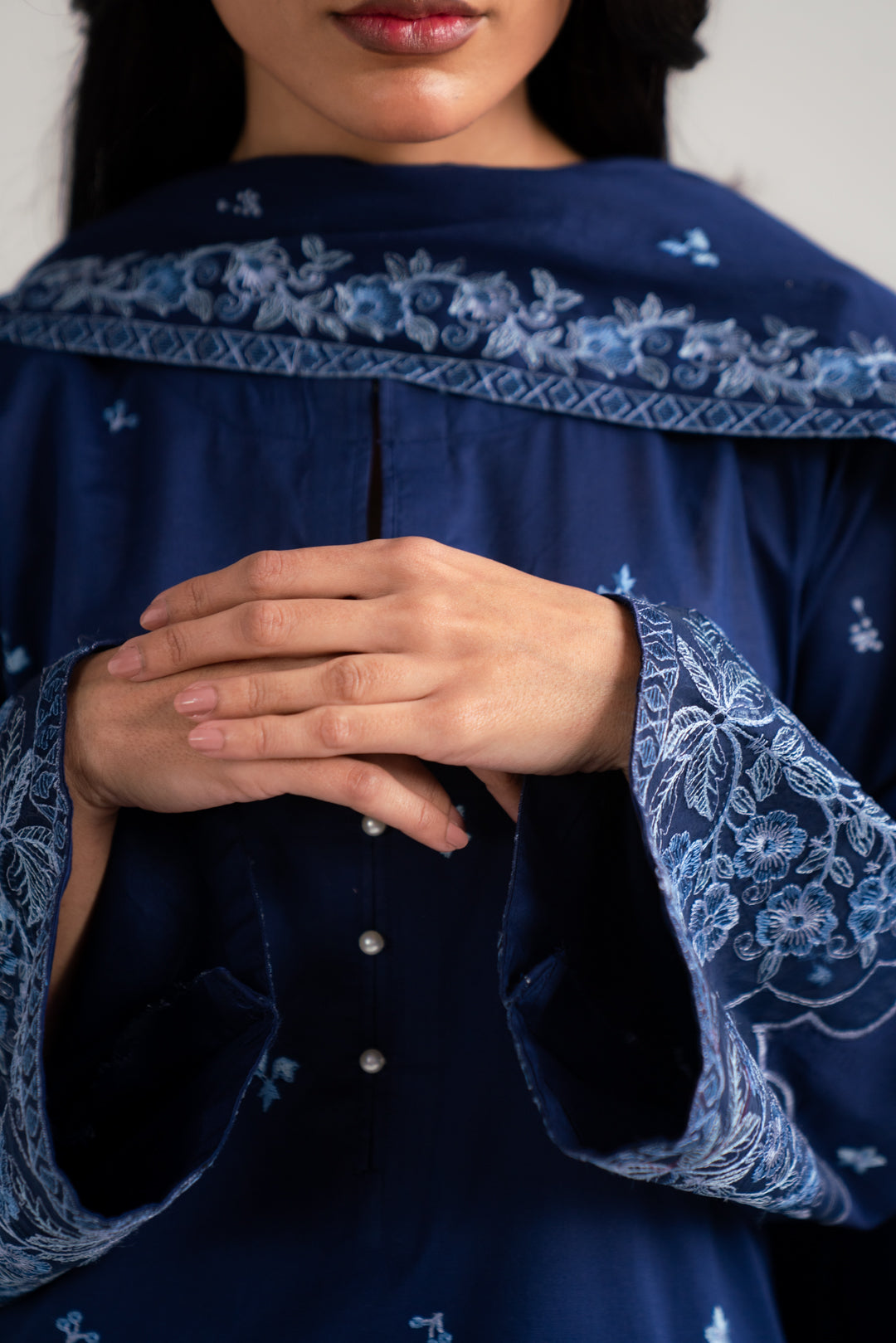 3 Piece Embroidered Lawn Suit Beena Unstitched - 26