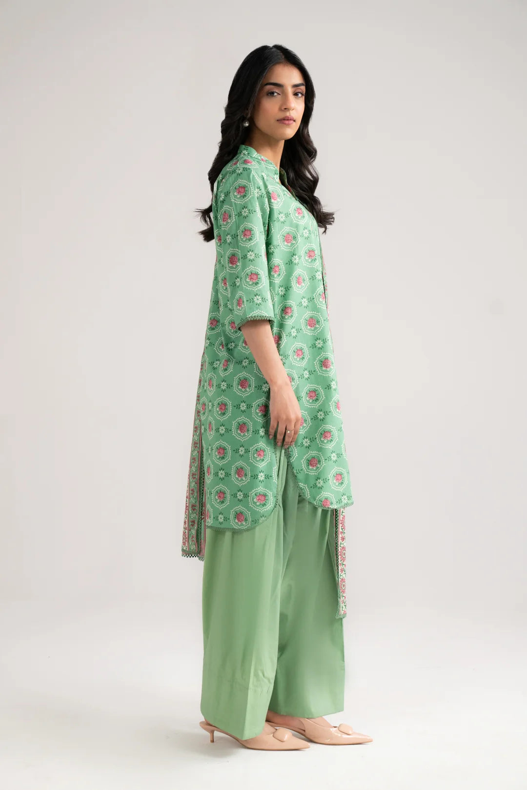 3 Piece Printed Lawn Suit Beena-Feb-26