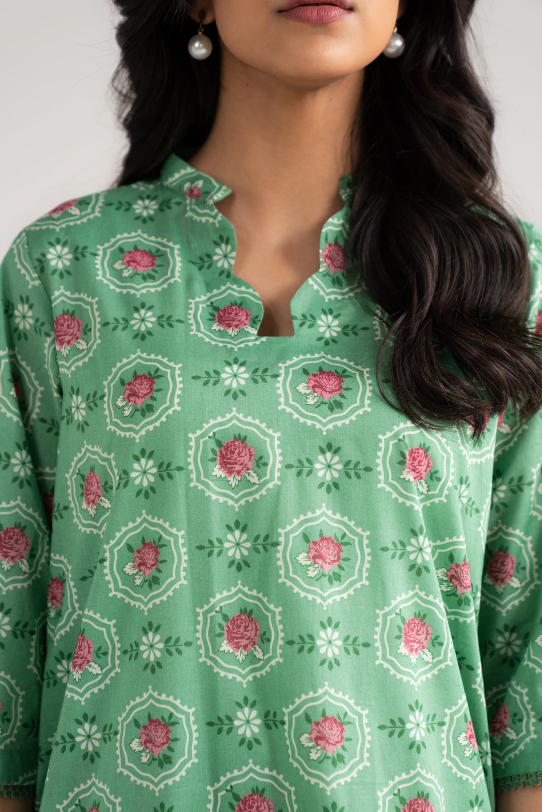 3 Piece Printed Lawn Suit Beena Unstitched - 26