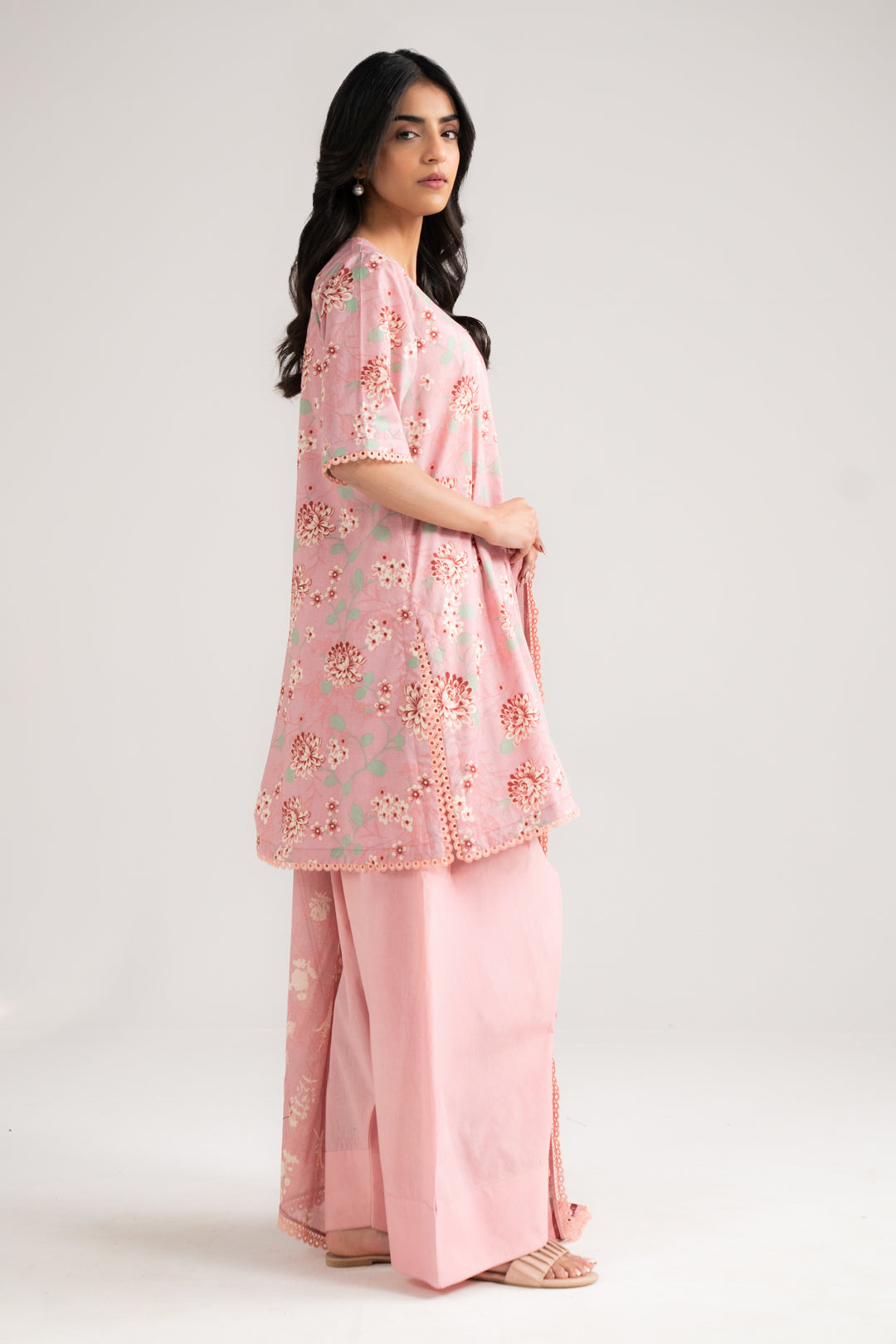 3 Piece Printed Lawn Suit Beena Unstitched - 26
