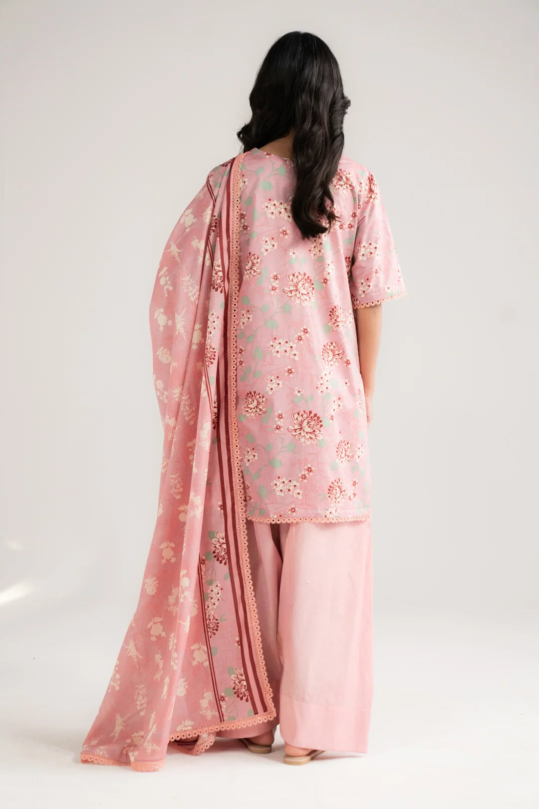 3 Piece Printed Lawn Suit Beena-Feb-26